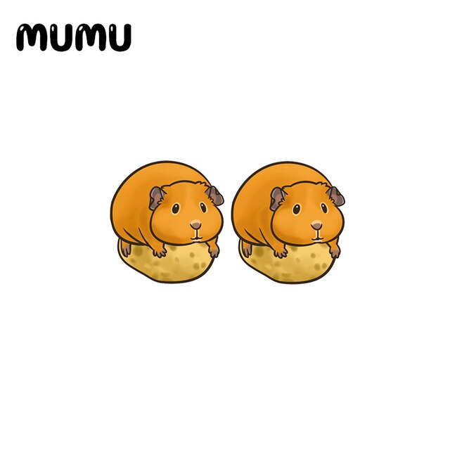 Potato Guinea Pigs Earrings