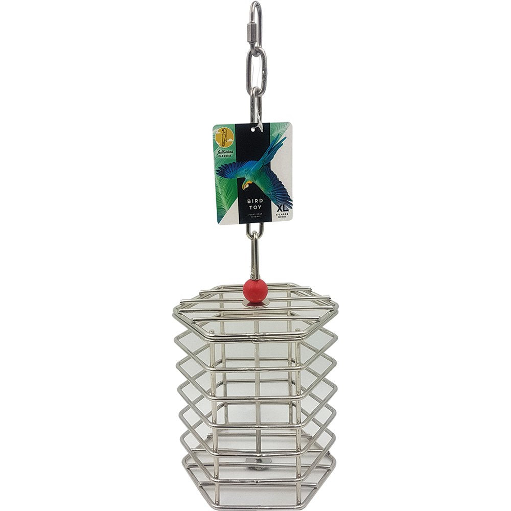 Bird Baffle Cage - Featherland Paradise