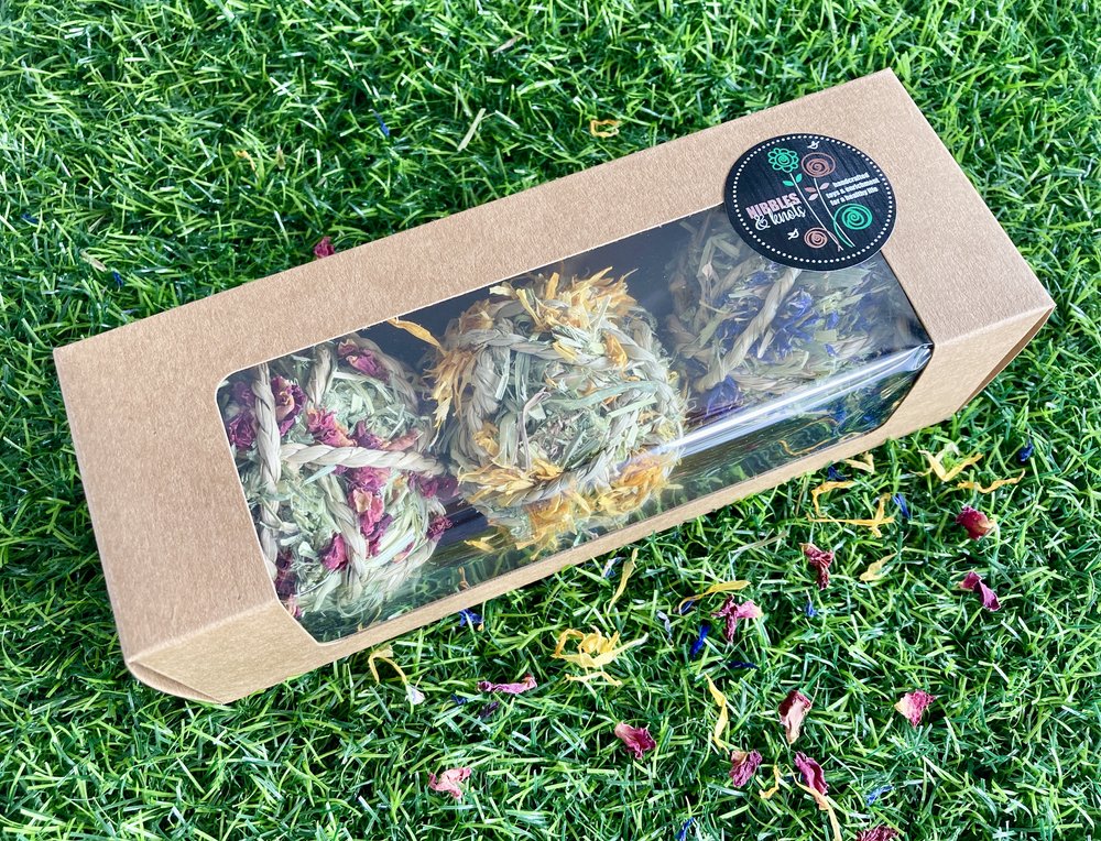 3PACK Fairydust Ball Bouquet - Nibble & Knots