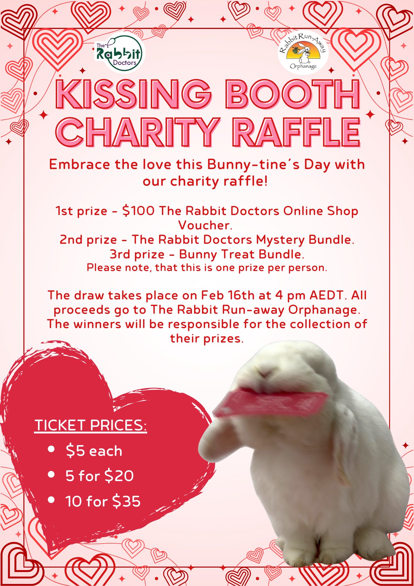 Kissing Booth Charity Raffle 2026