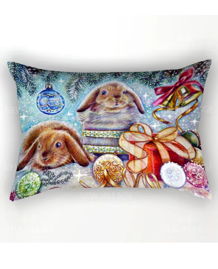 Lops With Presents - Pillow Case - Festive Season 2025