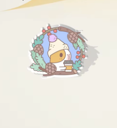 Guinea Pig Wearing Seasonal Beanie Pin - Festive Season 2025