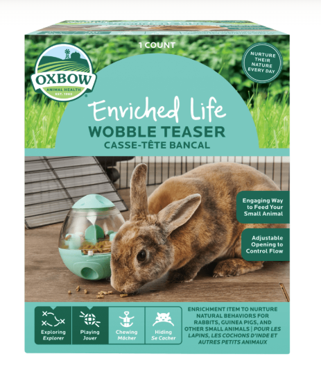 Wobble Teaser - OXBOW Enriched Life - Snuffle Feeder
