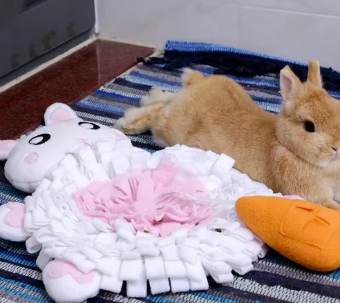 Rabbit Shaped Snuffle Mat