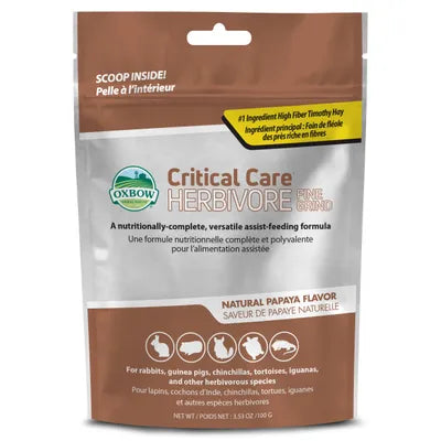 Critical Care Fine Grind - 100g Papaya