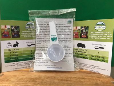 Oxbow Pellet 1/8 Scoop