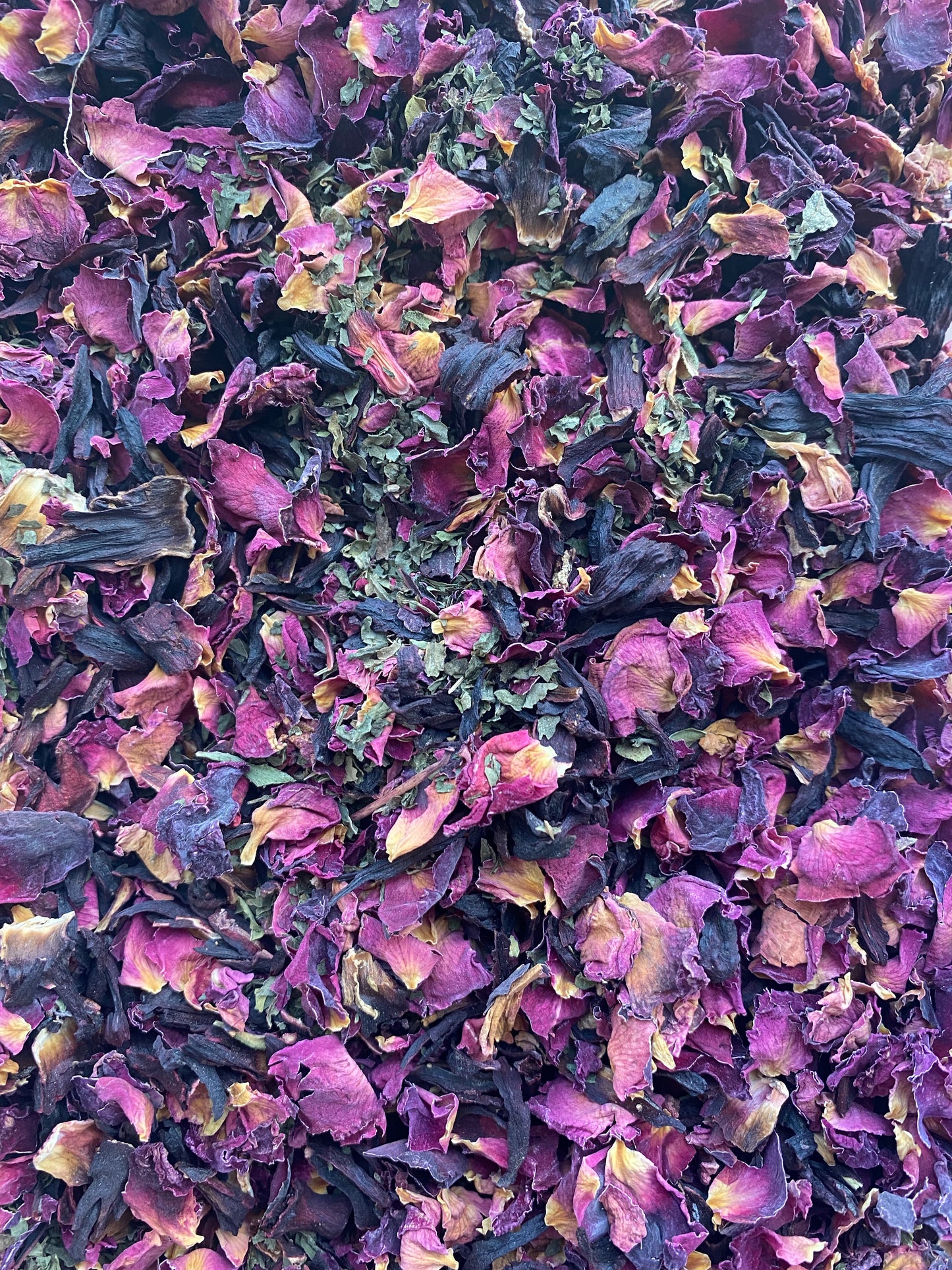 Floral & Fresh - Rose Petals, Peppermint & Hibiscus Chaff