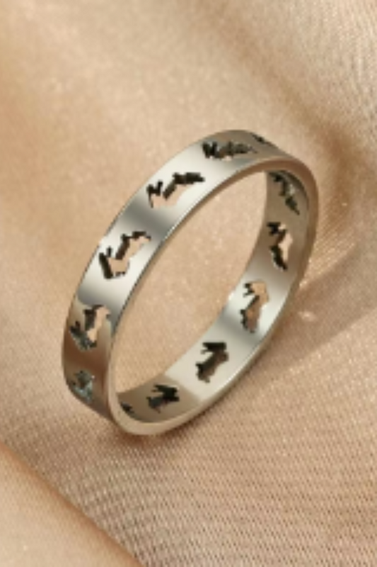 Leaping Rabbit Ring - 2 Colours