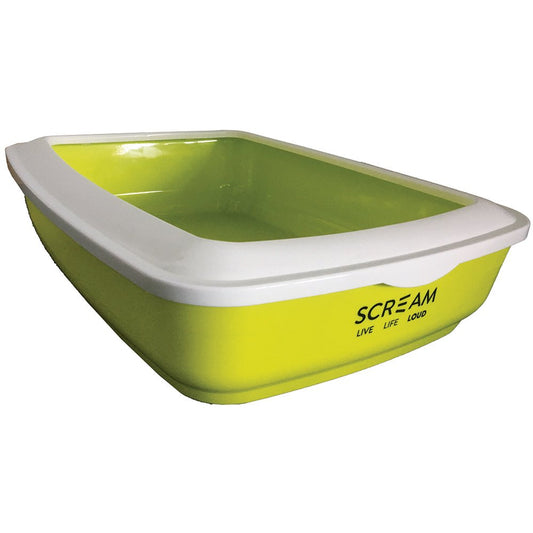 Rectangle Litter Tray - Yellow