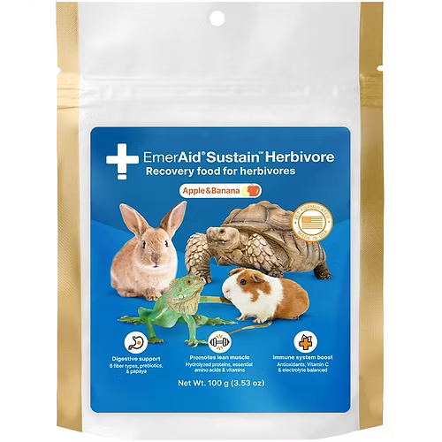 EmerAid Sustain Herbivore - Apple & Banana 100g