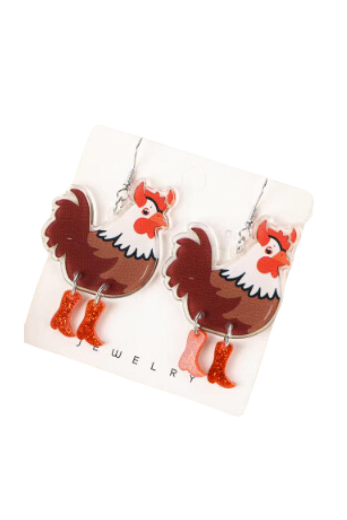 Devil Hen Earrings - Halloween 2024