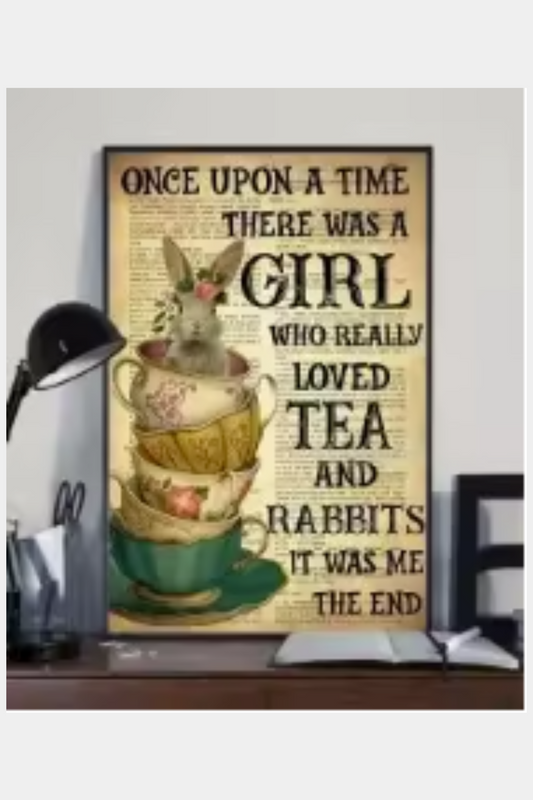 Once Apon A Time - Metal Decorative Sign