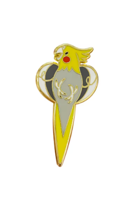 Cute Cockatiel Pin