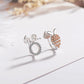 Rabbit & Carrot Clip Earrings