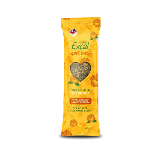 Excel Forage & Feast Hay Bar with Marigold