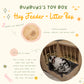 Rabbit Hay Feeder + Litter Box - Bunbun’s Toy Box