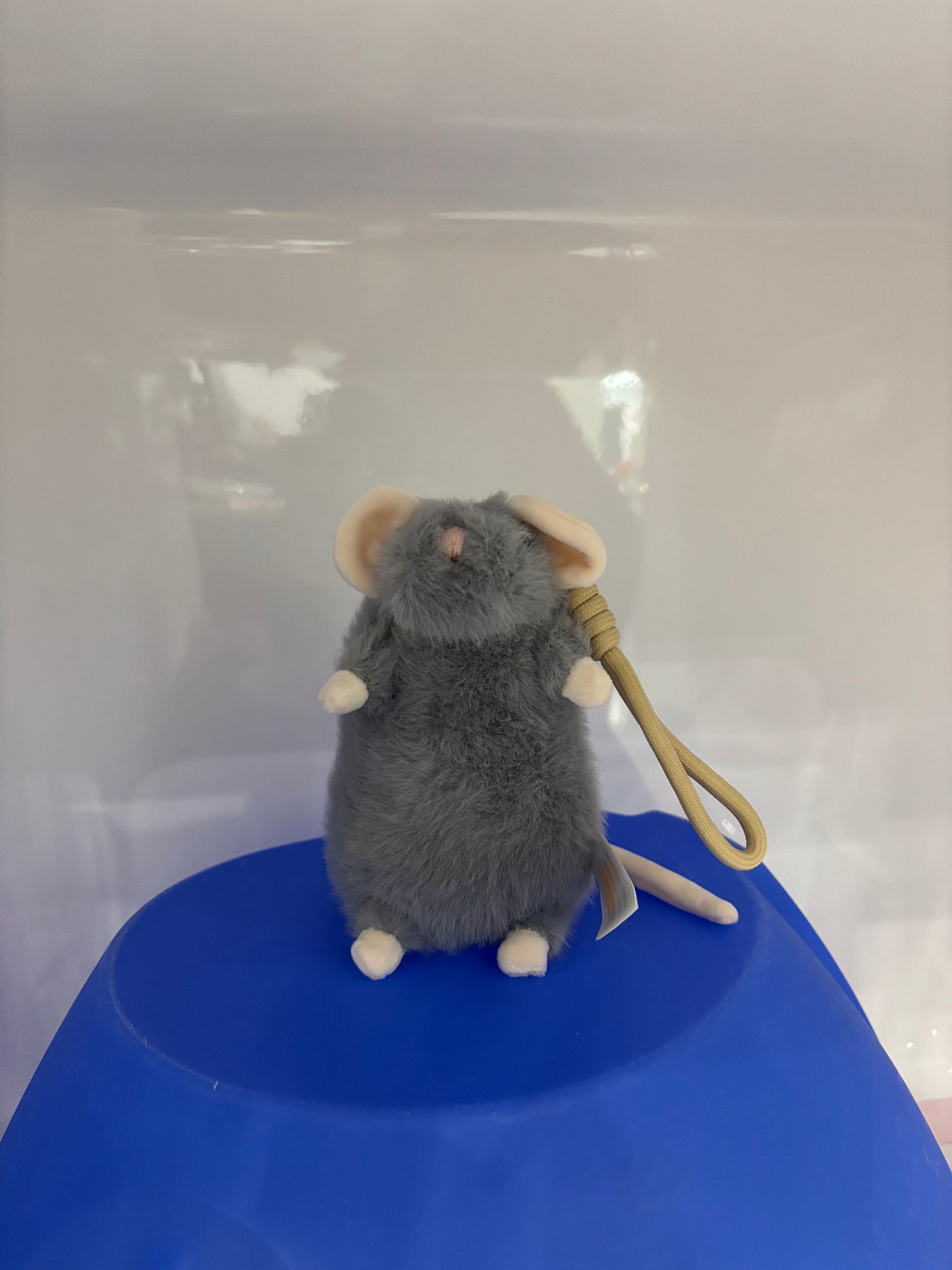 Standing Plump Rat Plush Toy