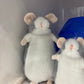 Standing Plump Rat Plush Toy