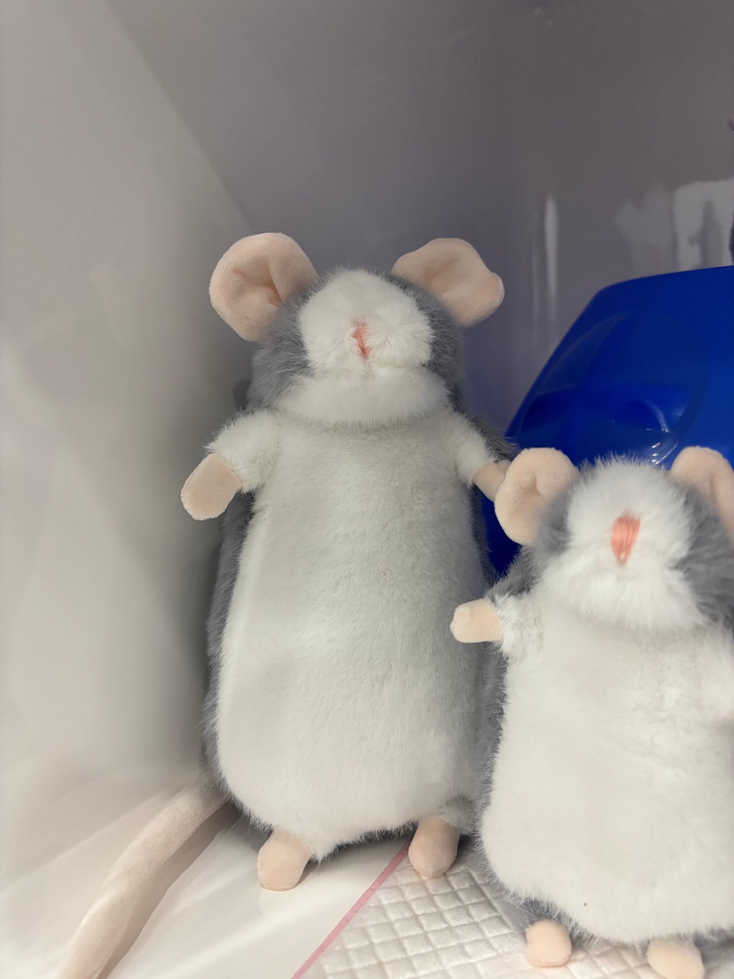 Standing Plump Rat Plush Toy