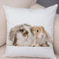 Lop Rabbits - Square Pillow Case