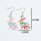 Floral Rabbit Earrings