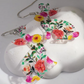 Floral Rabbit Earrings