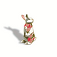 Floral Origami Rabbit Pin