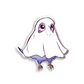 Sheet Ghost Budgie Pin - Halloween 2024