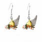 Festive Cockatiel Earrings - Festive Season 2024