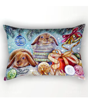 Lops With Presents - Pillow Case - Festive Season 2024