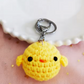 Crochet Keyring - Yellow Chick