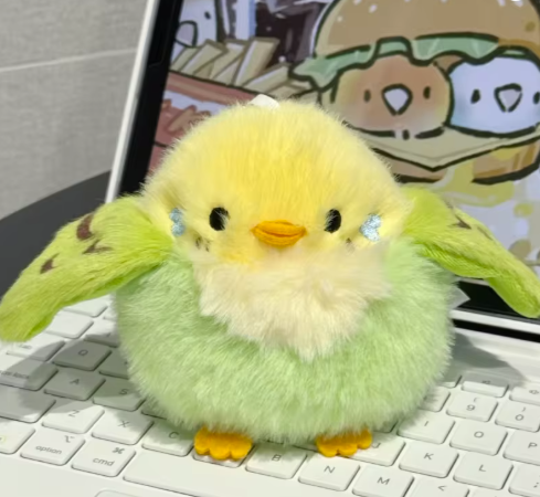 Plump Budgie Plush Toy