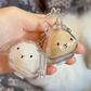Transparent Bunny Keepsake Keyring