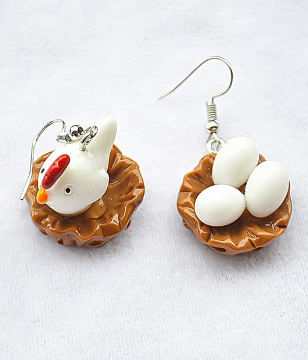 Hen & Nest Earrings