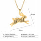 Leaping Forst Rabbit Necklace