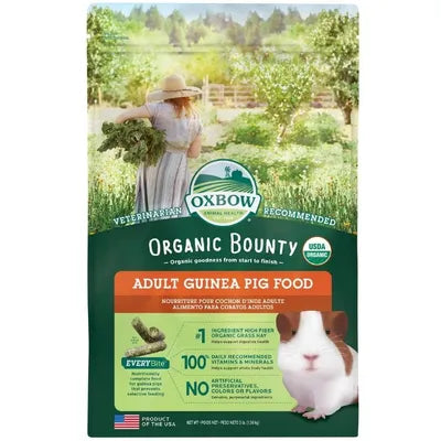 Oxbow Organic Bounty Adult Guinea Pig Food 1.36kgs