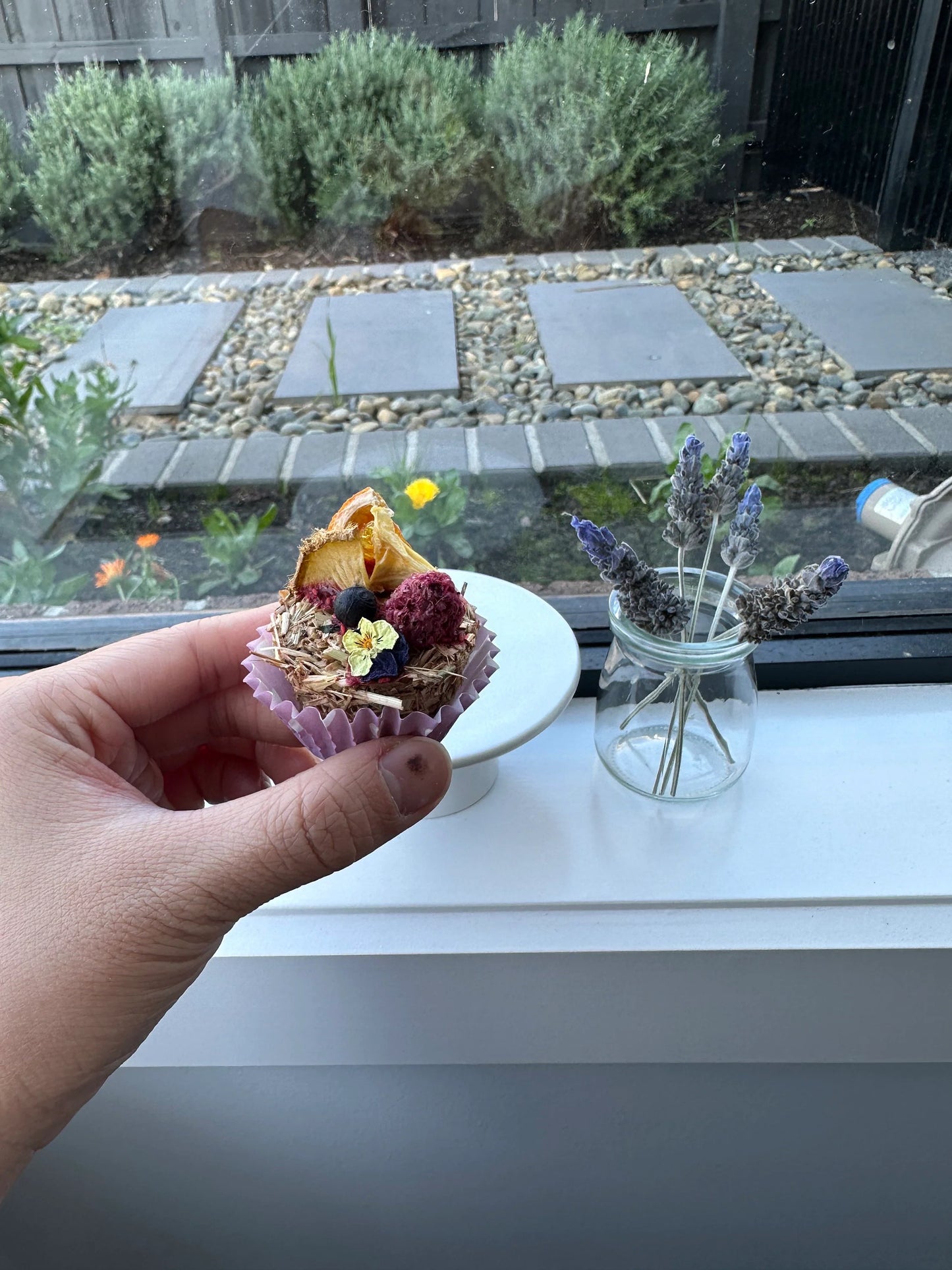 Mini Fruit Cupcake