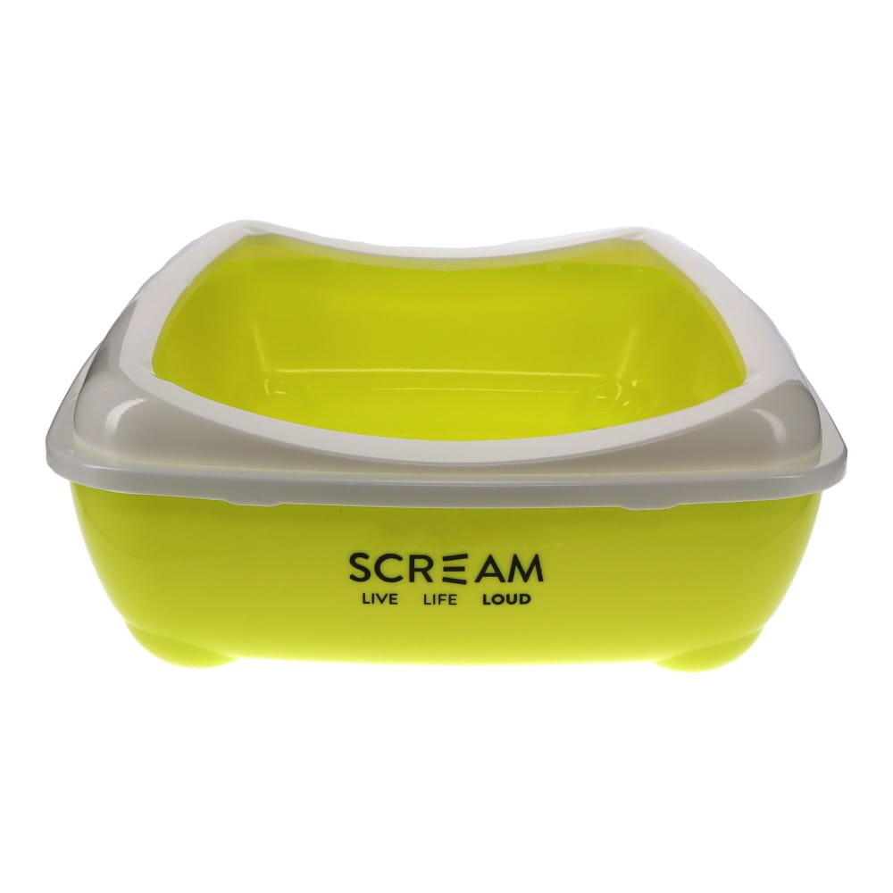 Rectangle Litter Tray - Yellow