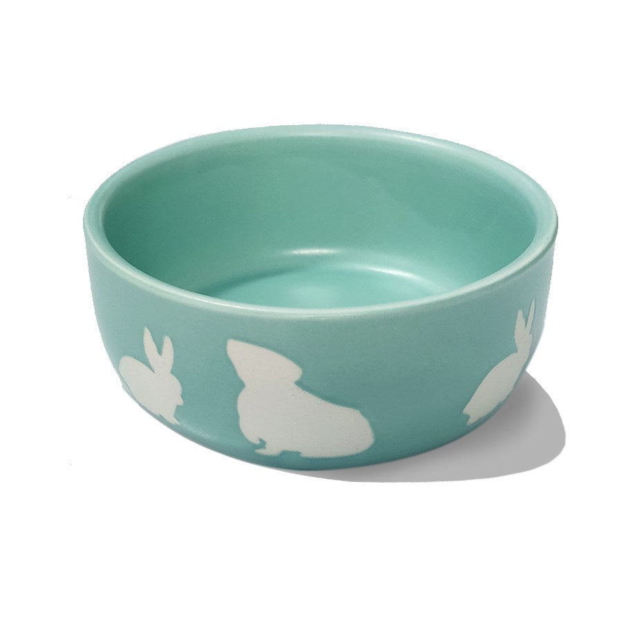 Rabbit & Guinea Pig Print Bowl