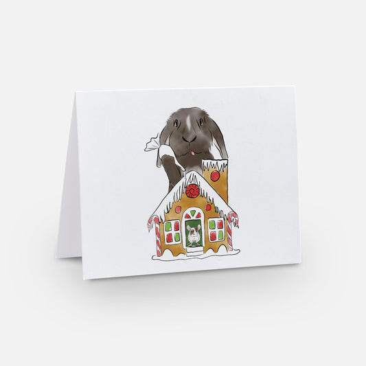 Hopping Holiday Cards - 5 Pack - Festive Season 2025